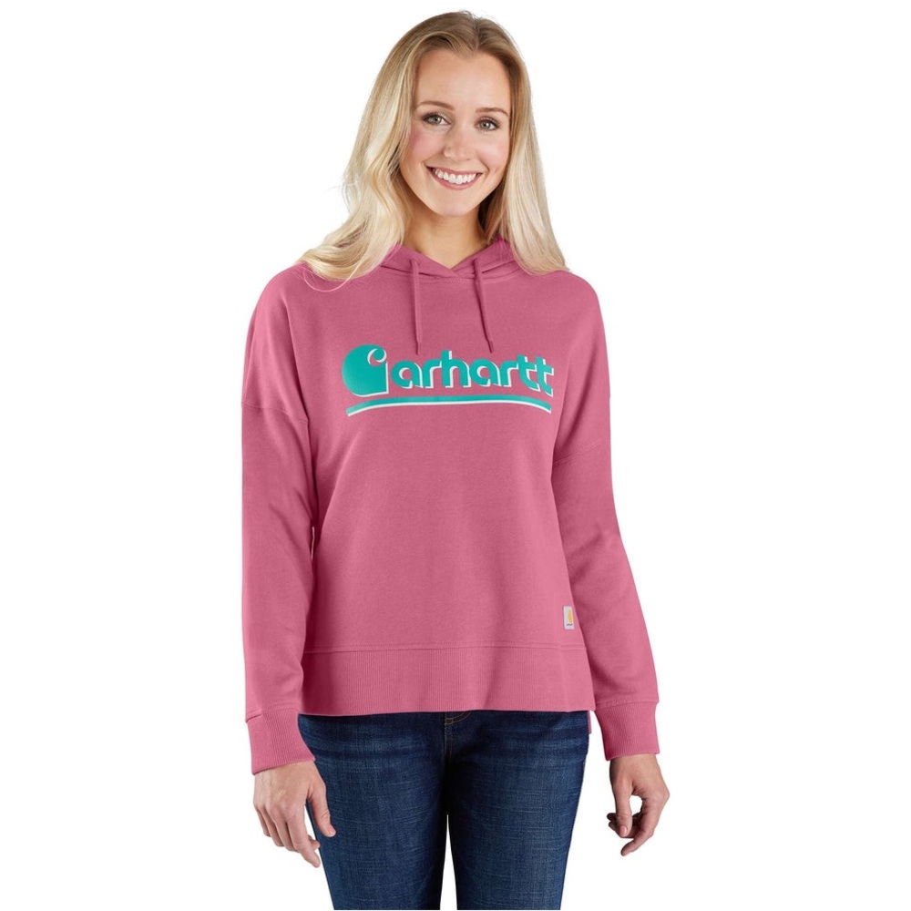 NWT Carhartt Tencel™ Fiber Series Loose Fit Graphic Hooded Sweatshirt